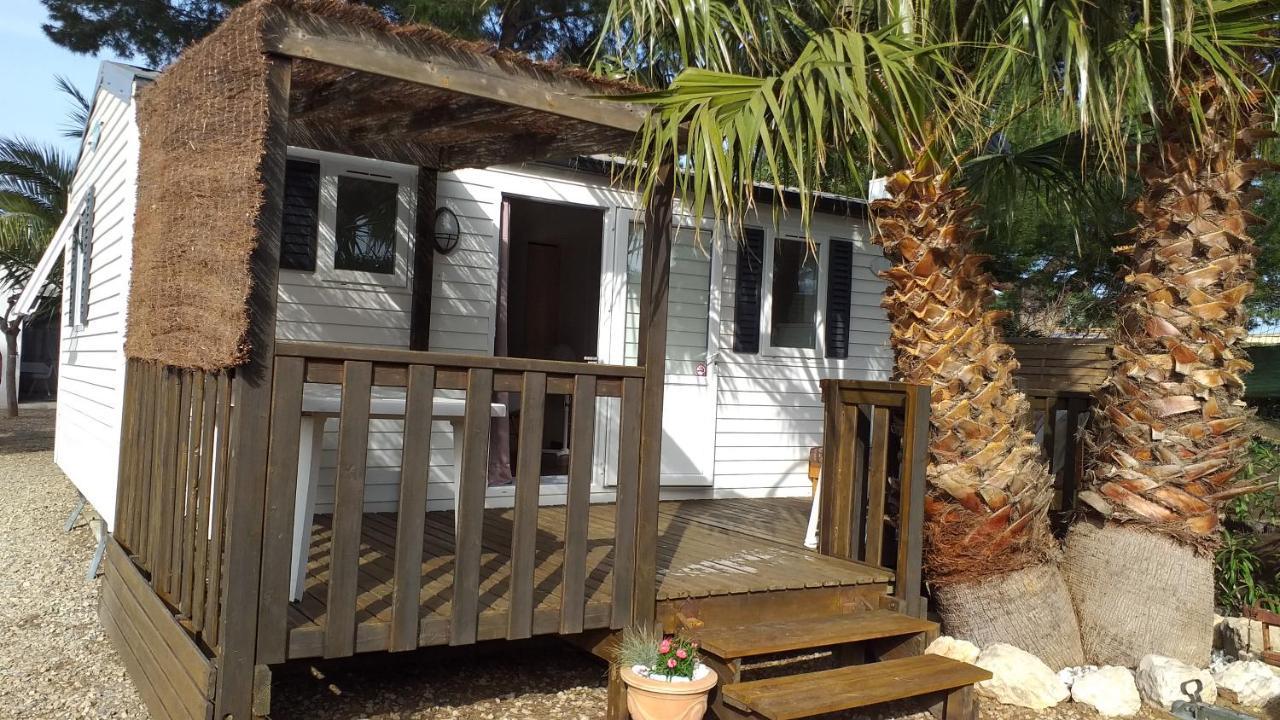 Mobilhome Chez Cathy & Simon Marseillan (Herault) Exterior foto