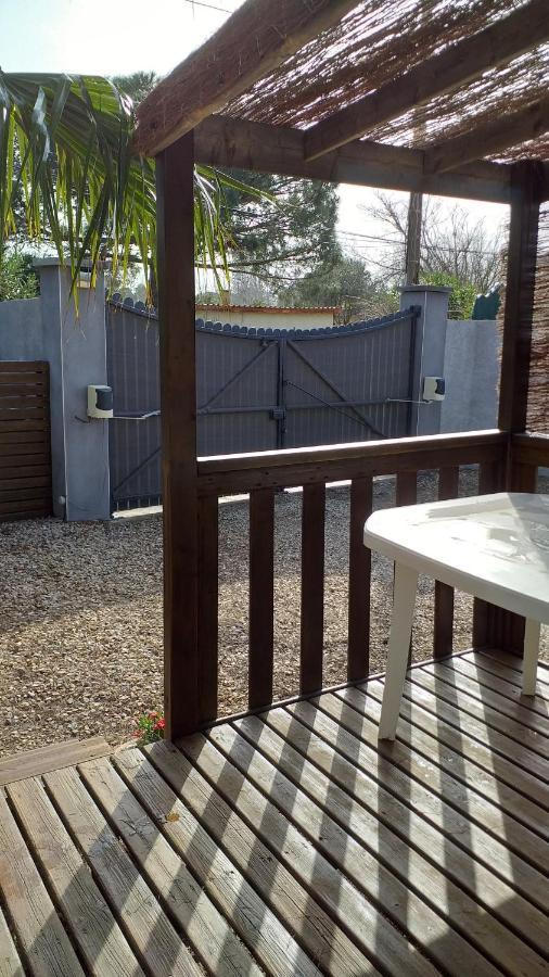 Mobilhome Chez Cathy & Simon Marseillan (Herault) Exterior foto